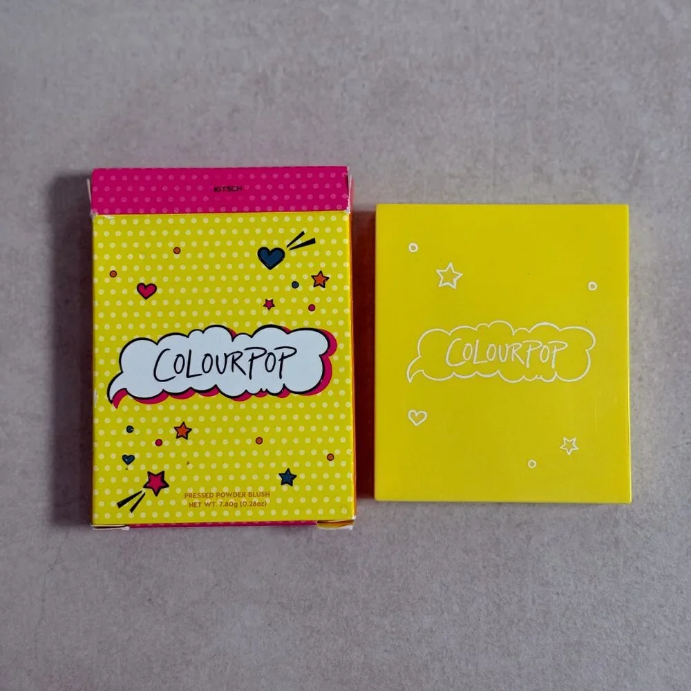 ColourPop Pressed Powder Blush Bright Coral New